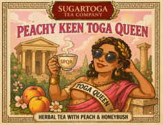Peachy Keen Toga Queen